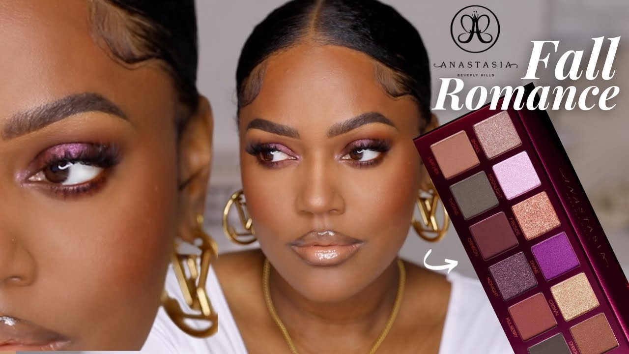 NEW* ANASTASIA BEVERLY HILLS FALL ROMANCE EYESHADOW PALETTE | Best Fall Eyeshadows for Dark Skin
