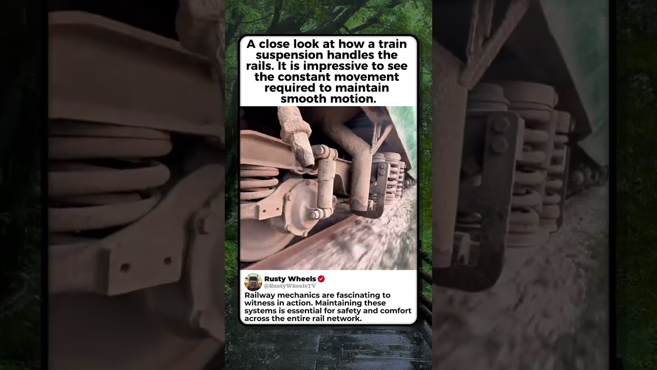 RAILWAY SUSPENSION SYSTEM IN ACTION