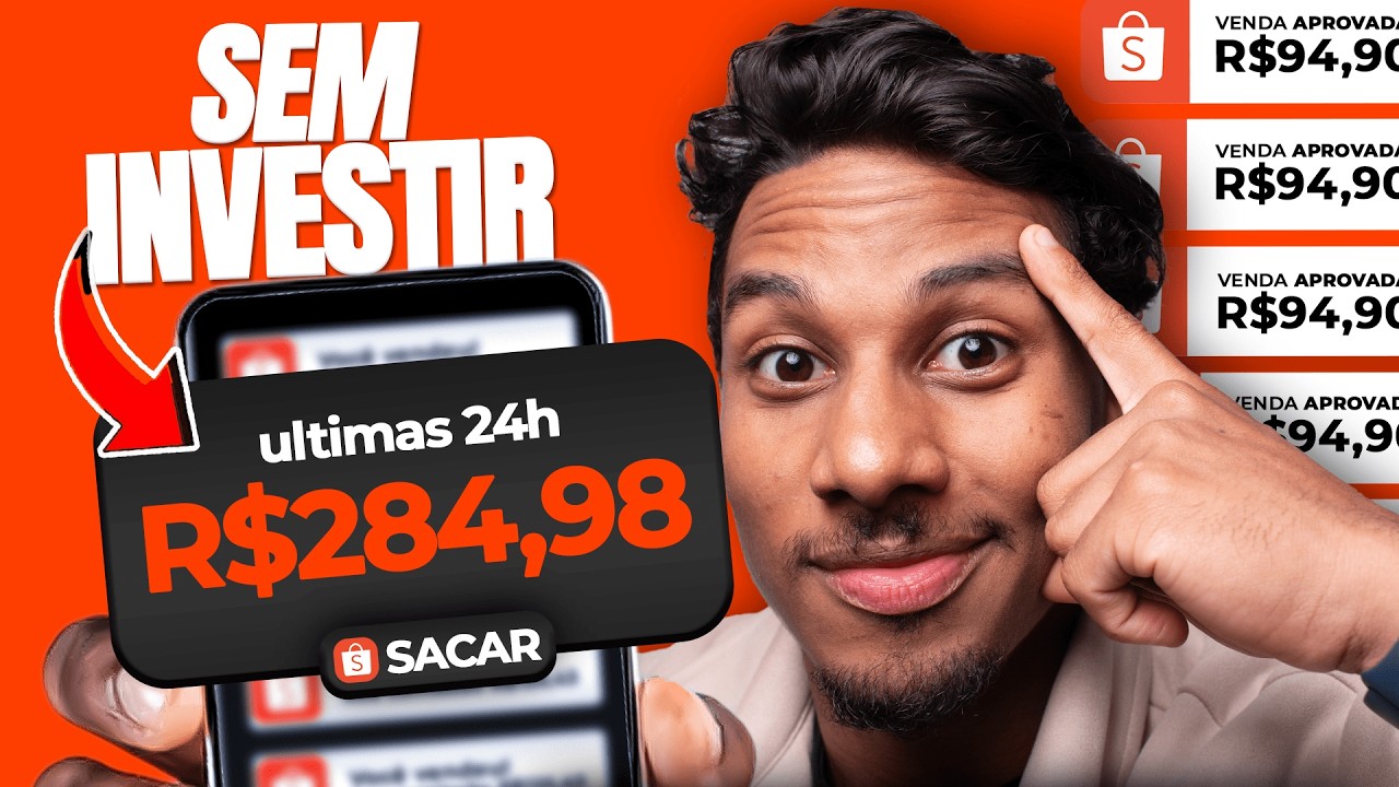 GANHEI R$504 EM 24H NA SHOPEE (SENDO INICIANTE)
