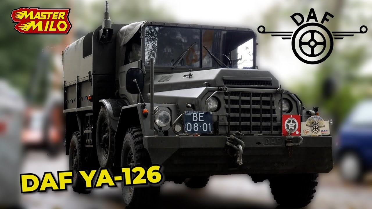 DAF YA-126 uit 1954 is een echte terreinwagen!