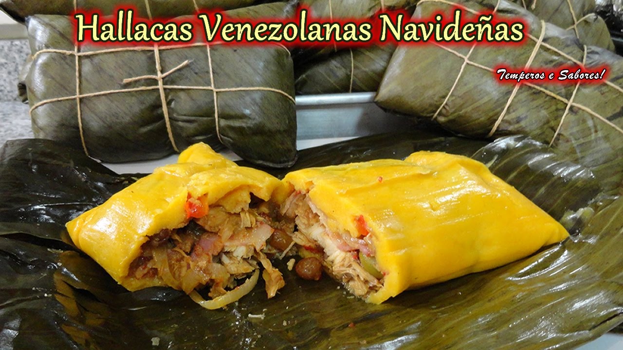 HALLACAS VENEZOLANAS NAVIDEÑAS la mejor receta de todas Temperos e Sabores