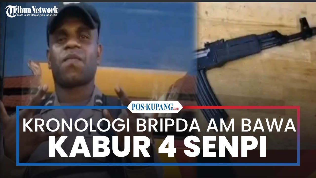 Kronologi Bripda Aske Mabel Bawa Kabur 4 Senpi dan Amunisi