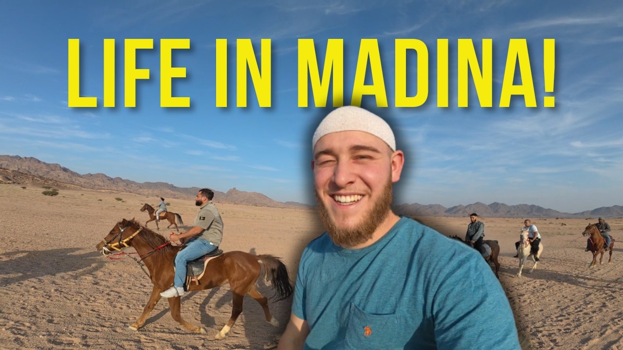 A Day Living Like the Early Muslims in Madinah! 🇸🇦