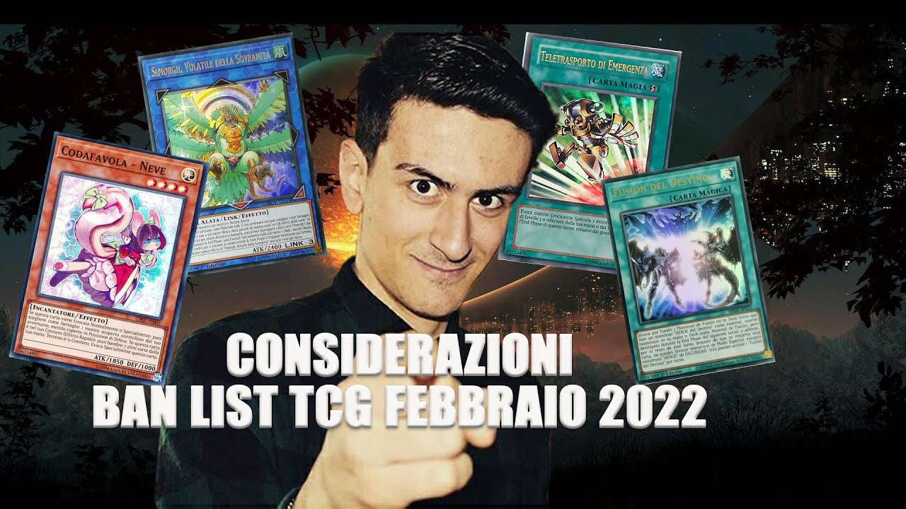 Concreta e prevedibile, MA...... le CONSIDERAZIONI sulla ban list TCG di Febbraio 2022