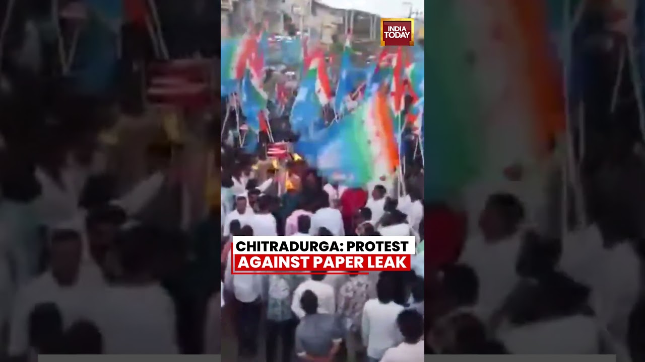 Students Protest NEET-UG Paper Leak in Chitradurga | Karnataka | NEET | Paper Leak