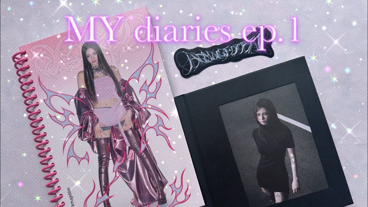 ✨ MY diaries ep.1 ✨Распаковка aespa Armageddon и Drama