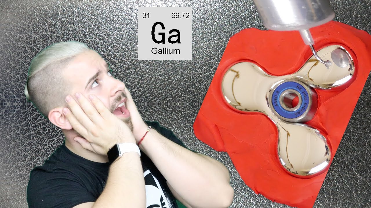 GALLIUMBÓL FIDGET SPINNER ?!? | SAJÁT SPINNER KÉSZÍTÉS