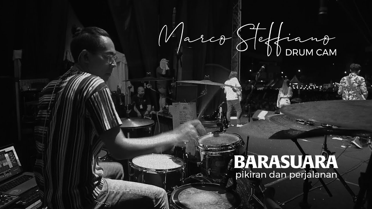 Marco Steffiano Drum Cam | Barasuara - Pikiran dan Perjalanan