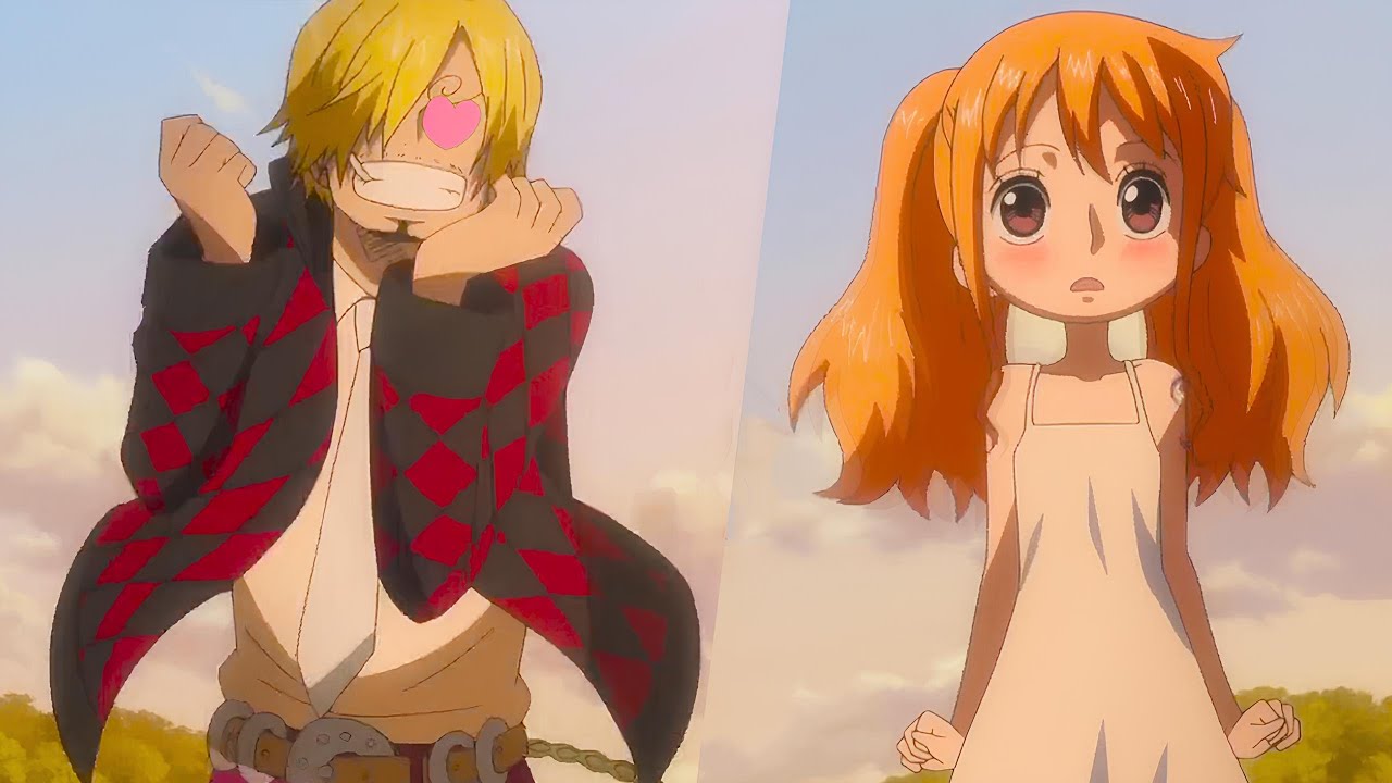 Sanji Meeting Kid Nami Was The Most Sus Scene in One Piece