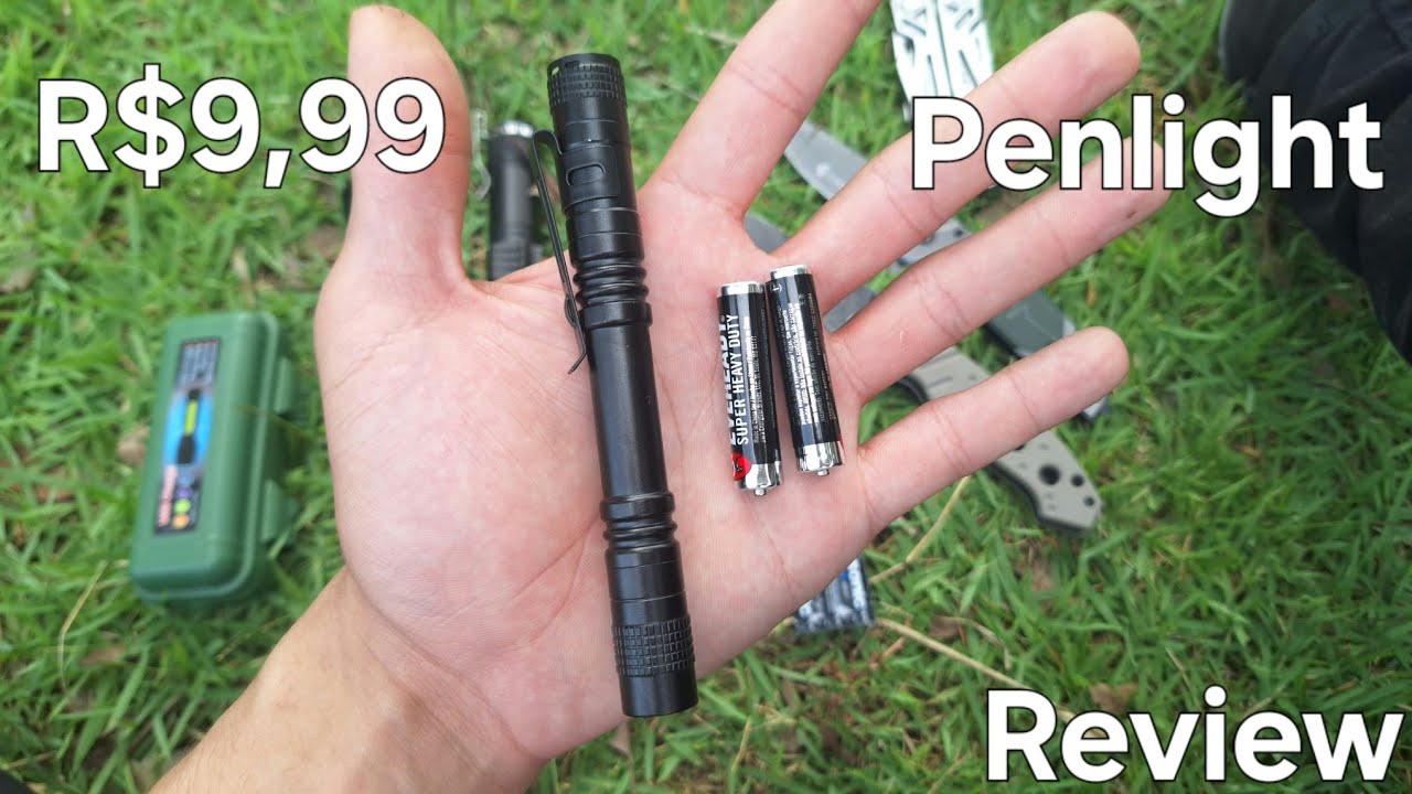 A Penlight Mais Barata e Confiável Para EDC.