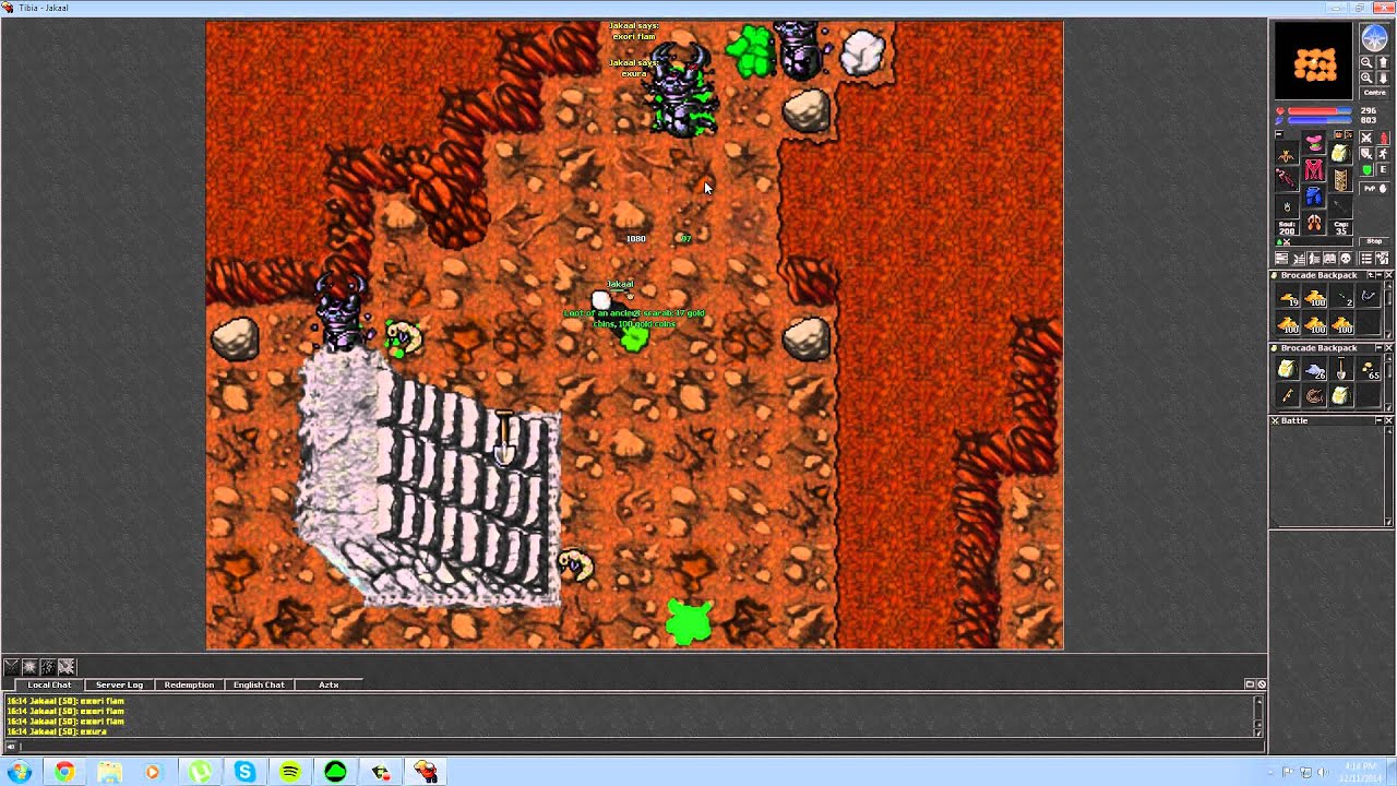 Tibia - Ancient Scarab Tasking