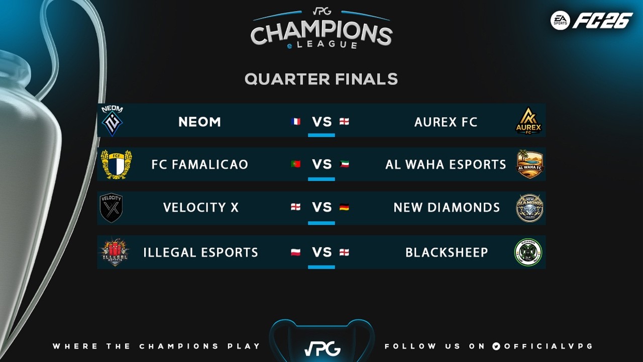 EAFC 26 COMPETITIVE 11V11 | CHAMPIONS LEAGUE QUARTER-FINALS
