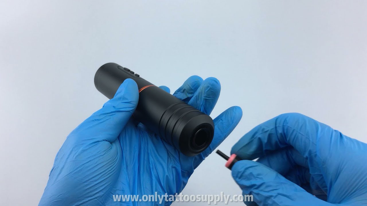 Wireless Tattoo Machine Pen Operation - Video Tutorial Model TM2217