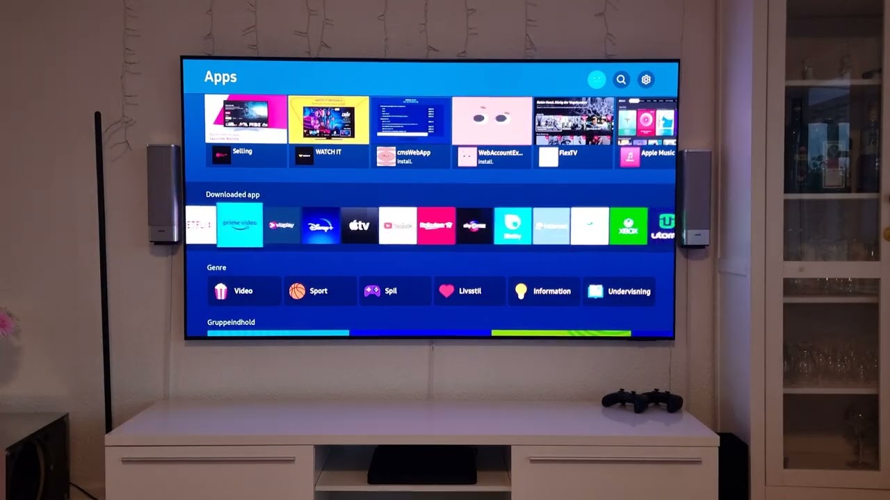 Tizen OS på samsung s95c 77