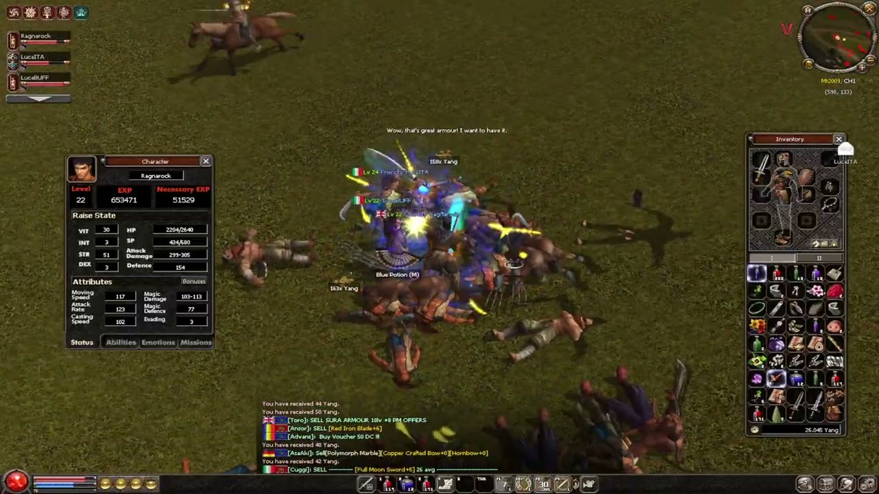 Mt2009eu Map2 chill and leveling