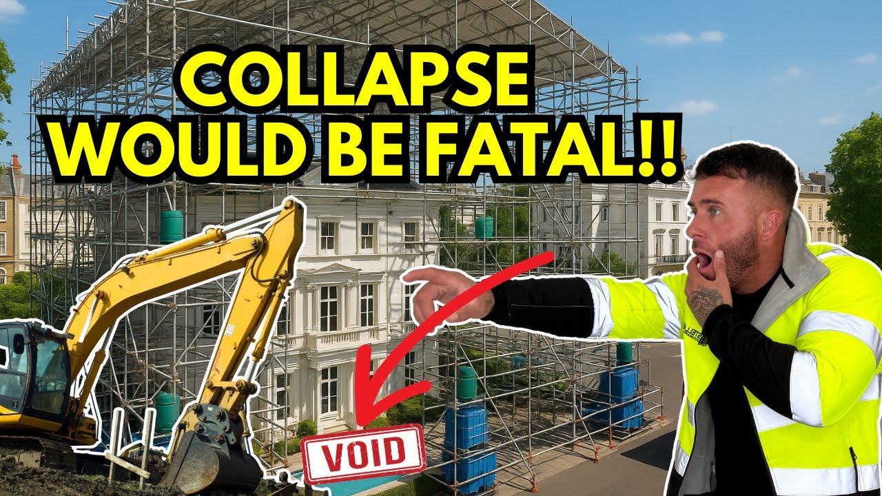 MASSIVE TEMPORARY ROOF BUILD WITH WORKERS UNDER GROUND - EPISODE 51