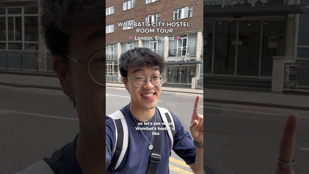 I&rsquo;m at Wombat&rsquo;s Hostel in London so here&rsquo;s a tour! 🇬🇧 #london #hostel #backpacking #solotravel