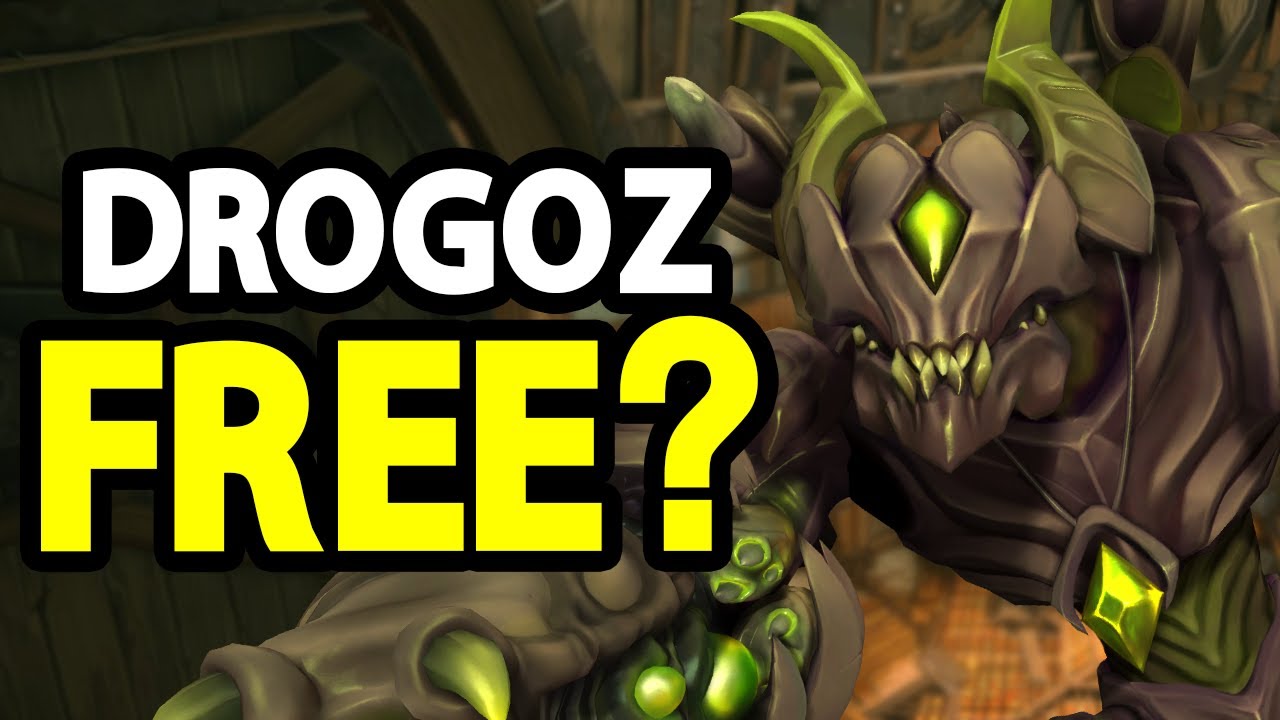 WHEN YOU THINK YOU'RE FREE ON DROGOZ | Paladins Gameplay
