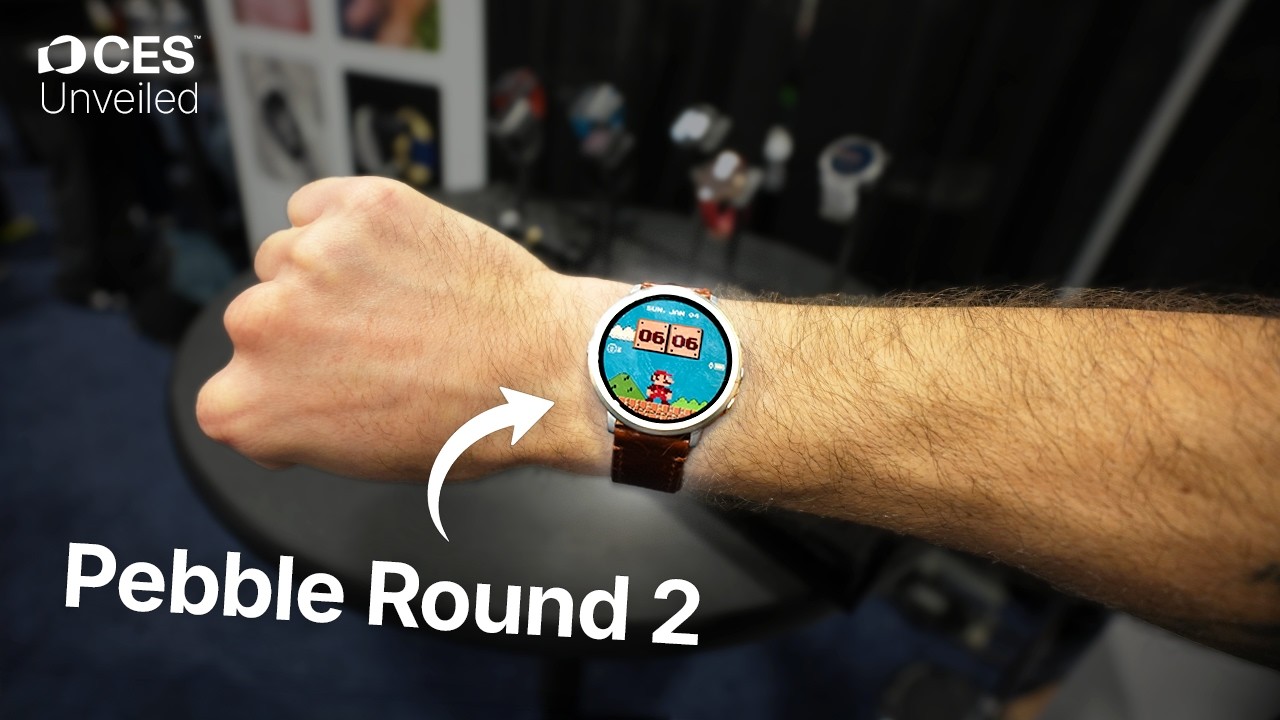 This Watch Is a Geek’s Dream: Pebble Round 2 at CES 2026