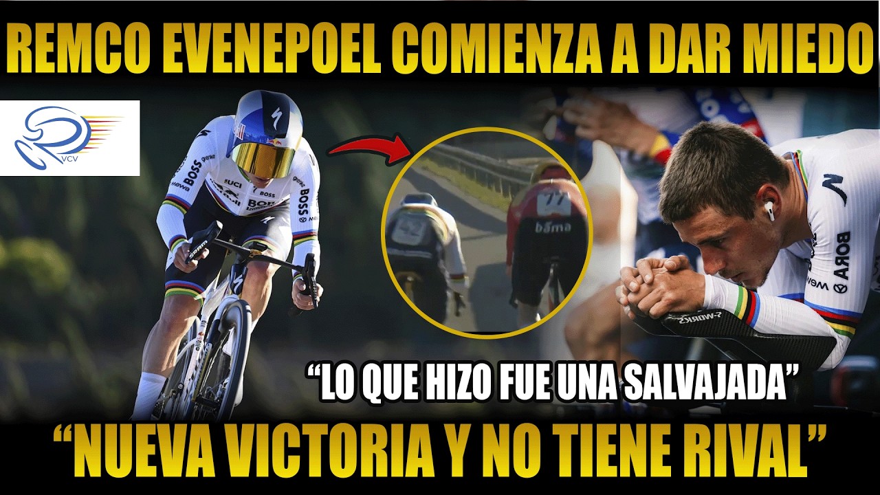 ¡NO LO PARA NADIE! EVENEPOEL DA MIEDO Y VUELVE A GANAR NUEVA EXHIBICIÓN VUELTA COMUNIDAD VALENCIANA