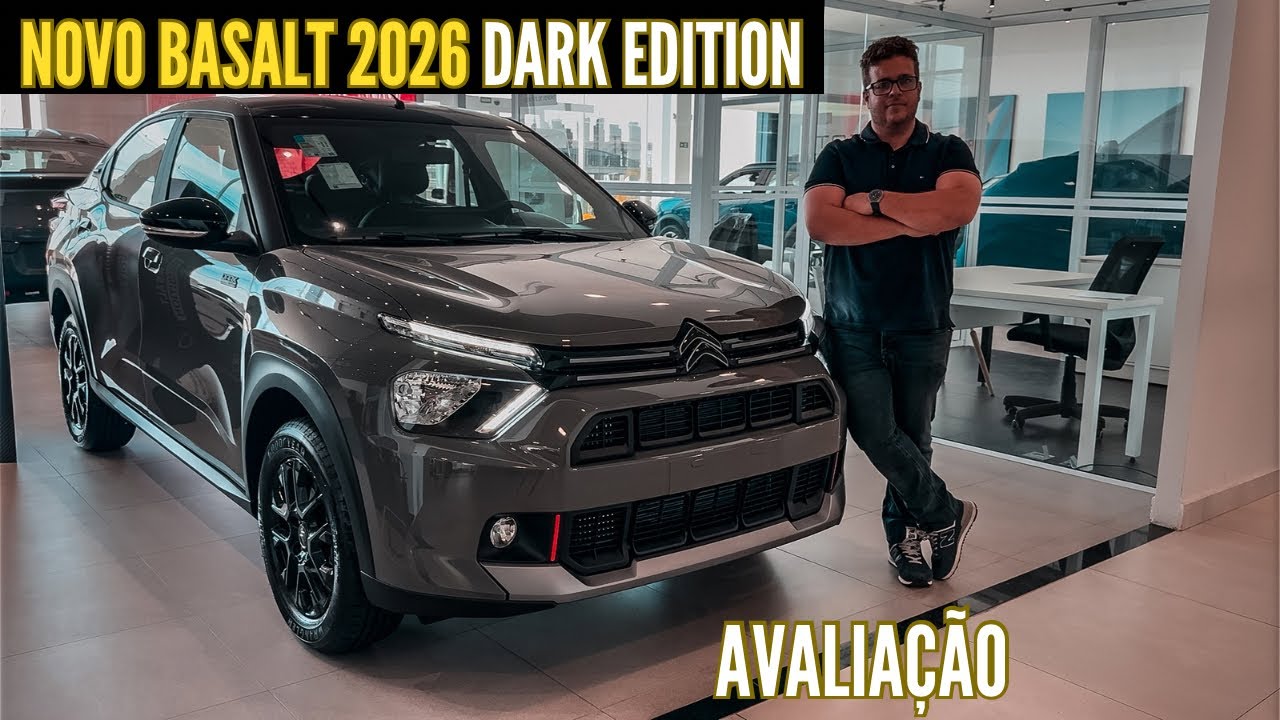 NOVO CITROEN BASALT 2026 DARK EDITION - MELHOROU MUITO!