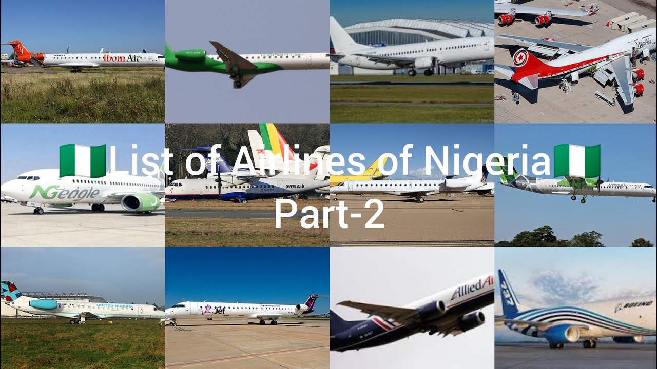 List of Airlines of Nigeria | Part-2 | Aviation BD