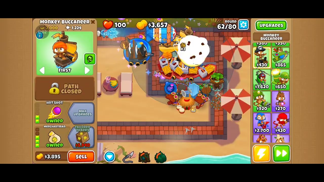 Bloon TD 6 game play#22