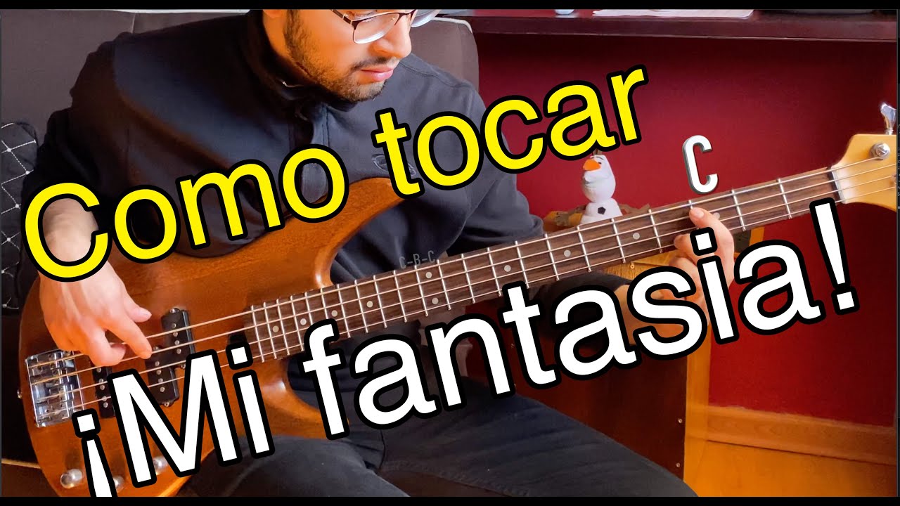 Como tocar MI FANTASIA (Los Bukis) en BAJO/BASS - TUTORIAL FACIL en 11 minutos