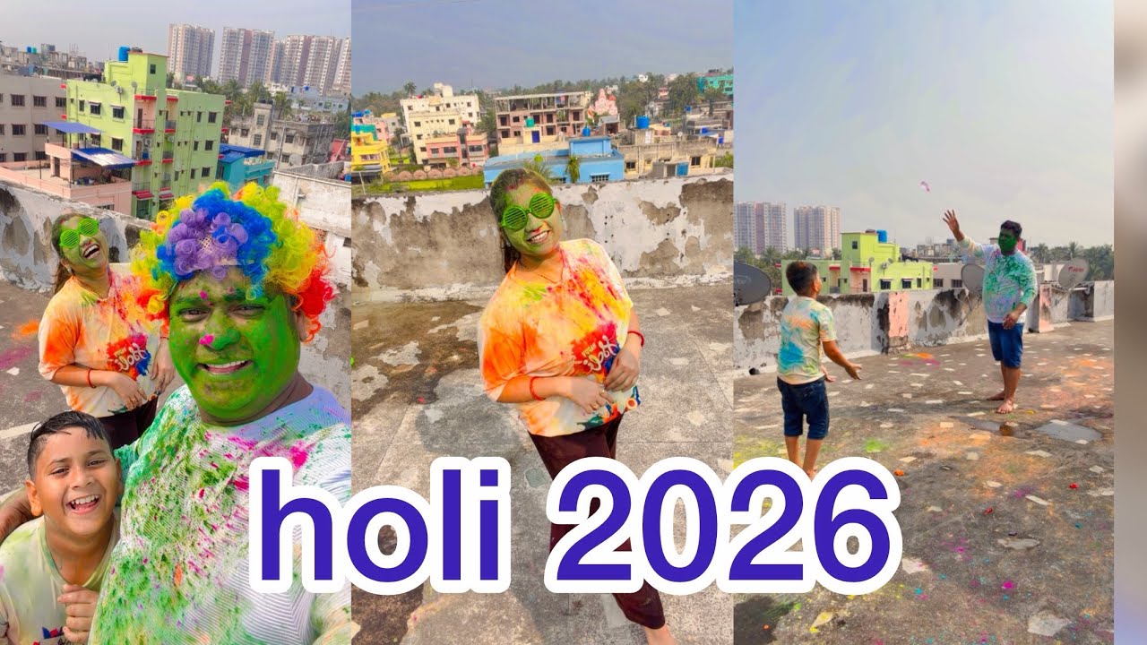 Holi vlog #viralvlogs #bhubaneswarvlogger 