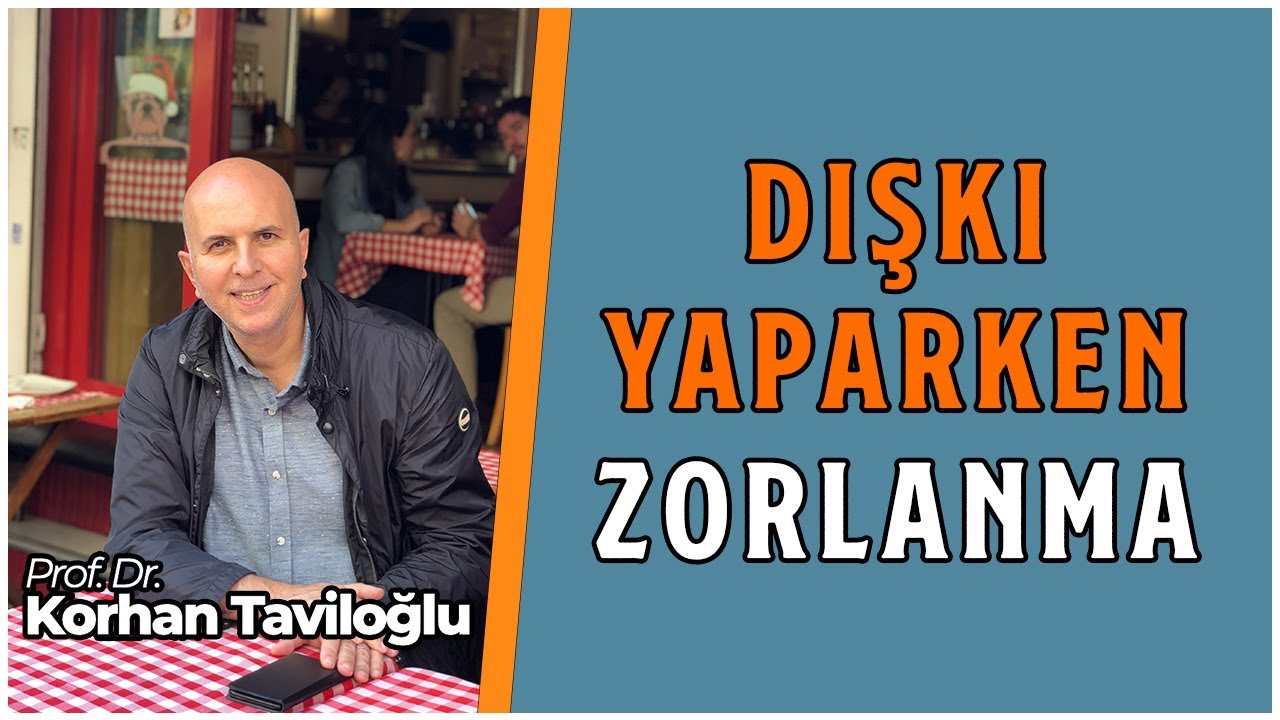Dışkı Yaparken Zorlanma Neden Olur? | Prof. Dr. Korhan Taviloğlu