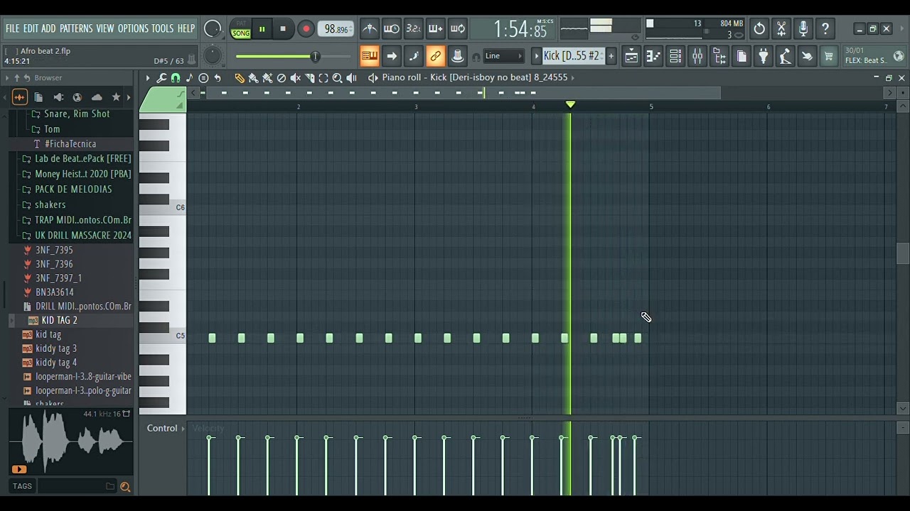 Afro beat instrumental Making in Fl Studio 2026