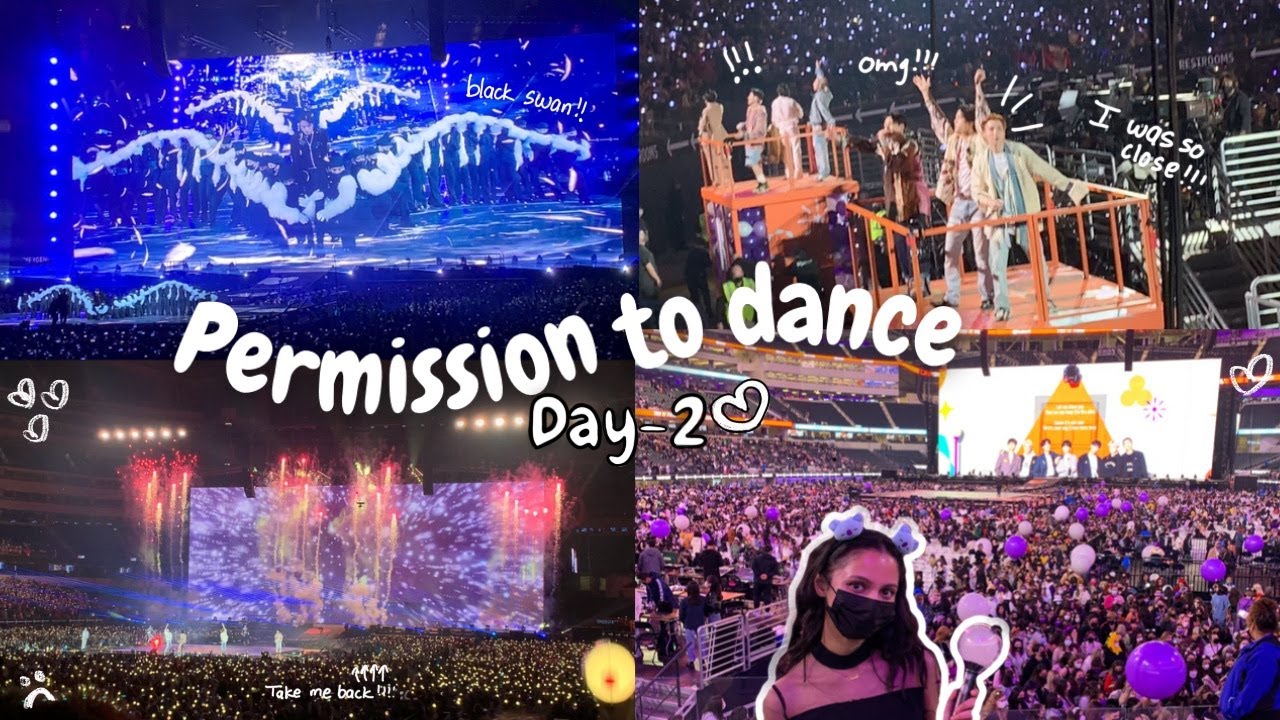 211128 BTS PTD LA concert Vlog/Fancam💜 Megan!! Young Forever/ Spring Day!!