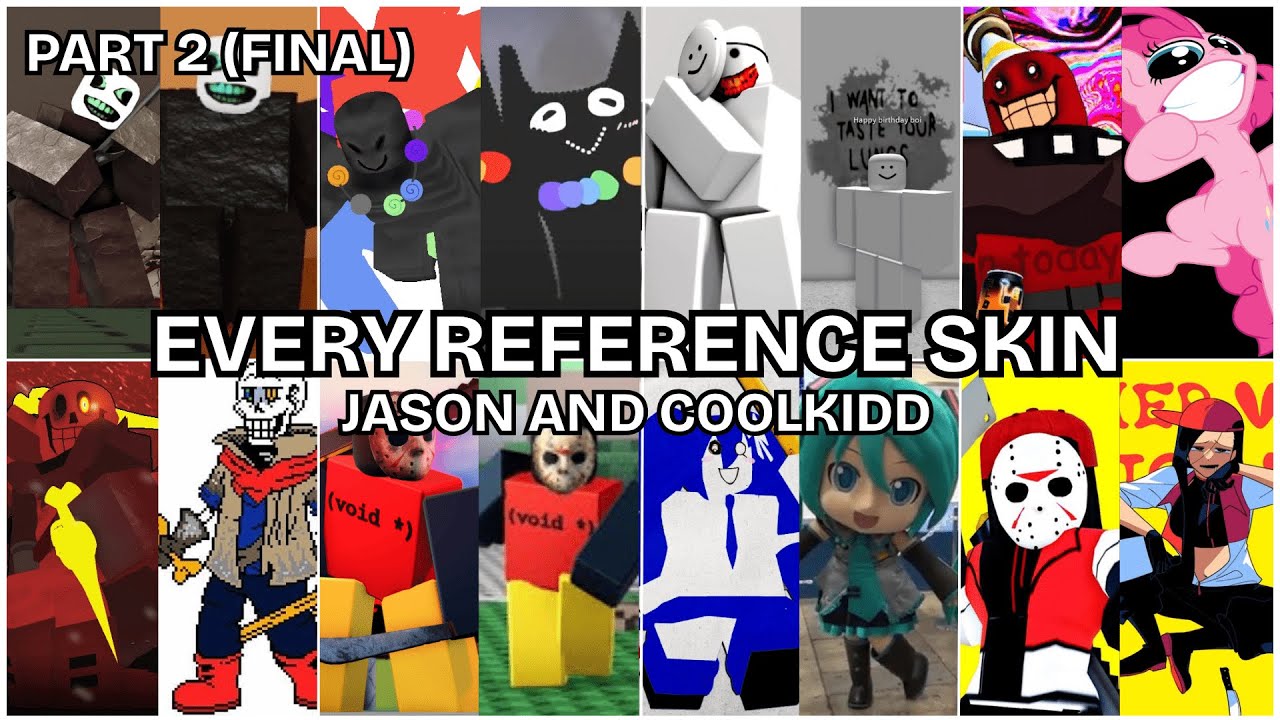 Using Killer Skins that are a Reference! | Roblox Forsaken