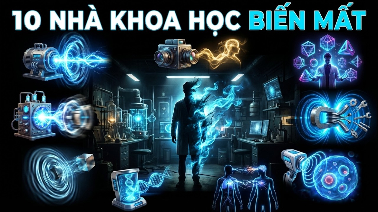 10 nhà khoa học đã biến mất không dấu vết sau khi tạo ra những phát minh bị cấm