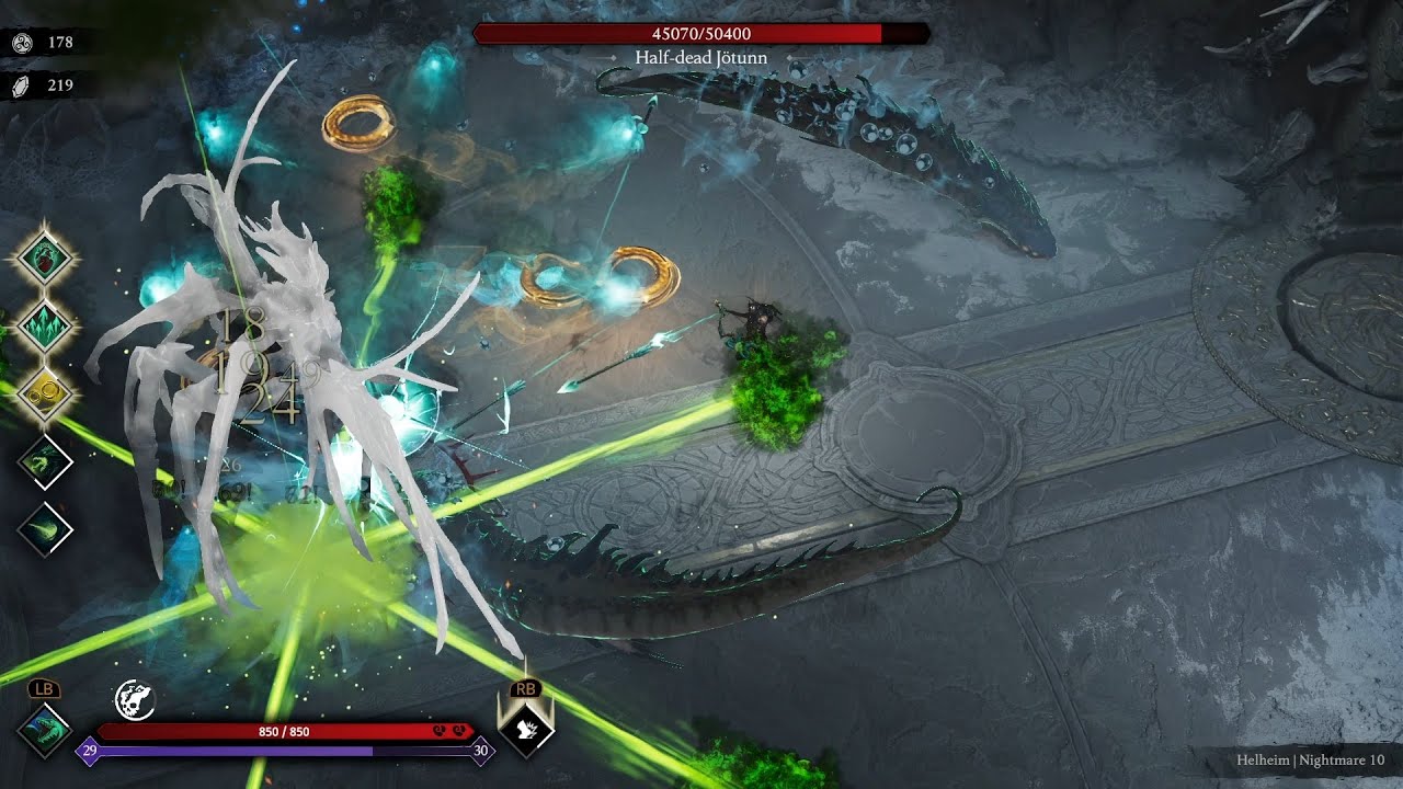 Revenant, Helheim Nightmare Level 10, Max Difficulty | Jotunnslayer
