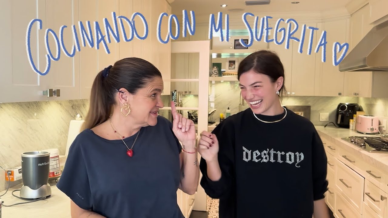 COCINANDO CON MI SUEGRA ❤️ | ¿Qué pensó Marlene cuando me vio por primera vez?