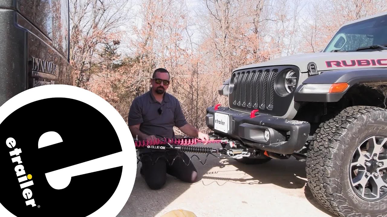 etrailer | Blue Ox Alpha Non-Binding Tow Bar Fit Check - 2022 Jeep Wrangler Unlimited