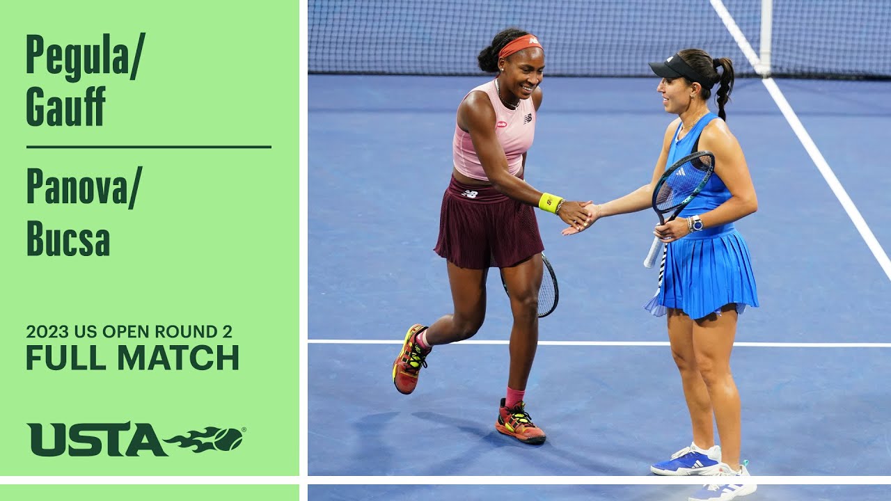 Pegula/Gauff vs. Panova/Busca Full Match | 2023 US Open Round 2