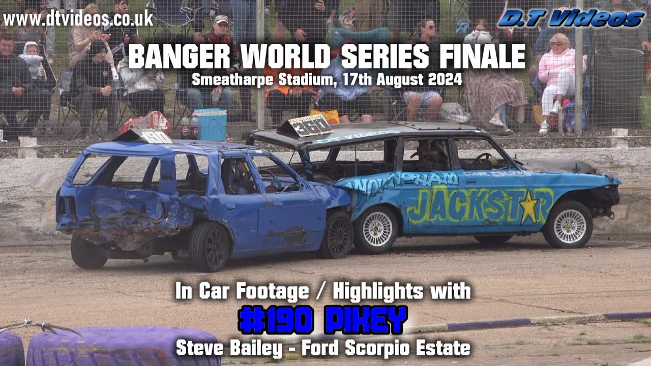 Pikey 190 @ Smeatharpe BWS 2024 | Banger Racing | Highlights
