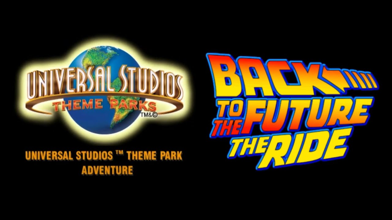 Universal Studios Theme Parks Adventure (GameCube) Minigame - Back to the Future: The Ride