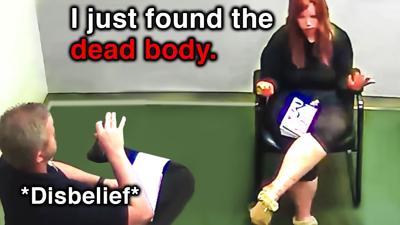 When Detectives Realize The Witness Is Actually The Killer