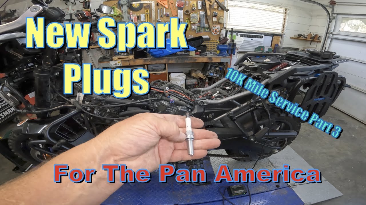How to Change the Spark Plugs on Harley Davidson Pan America, 10K mile service Part 3