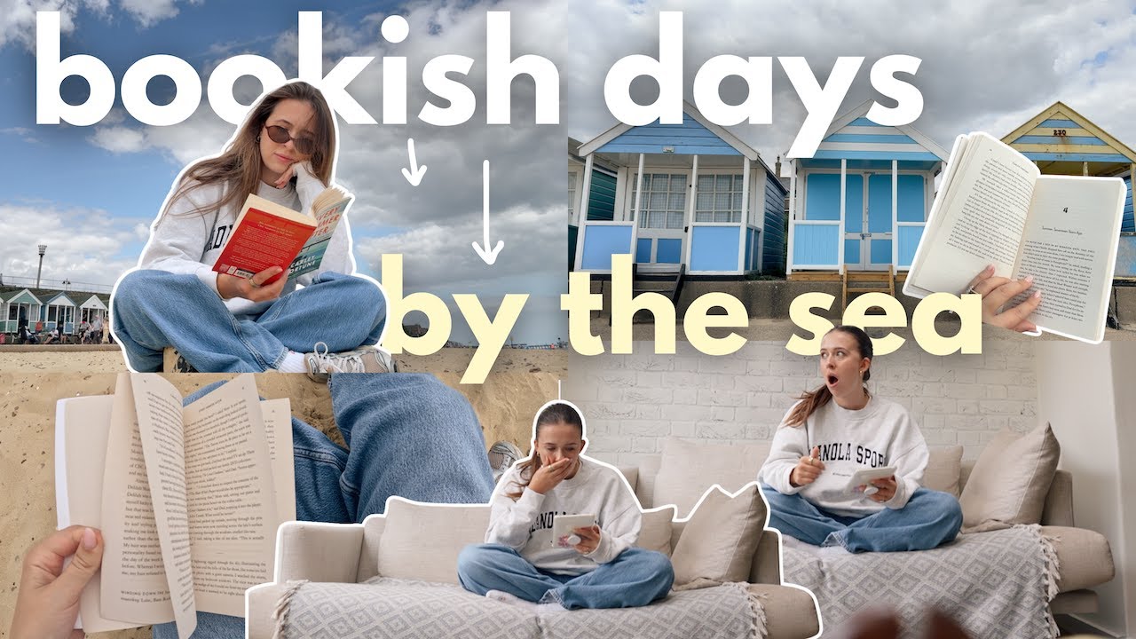 a cosy reading vlog 🌊⭐️📖 bookish days by the sea