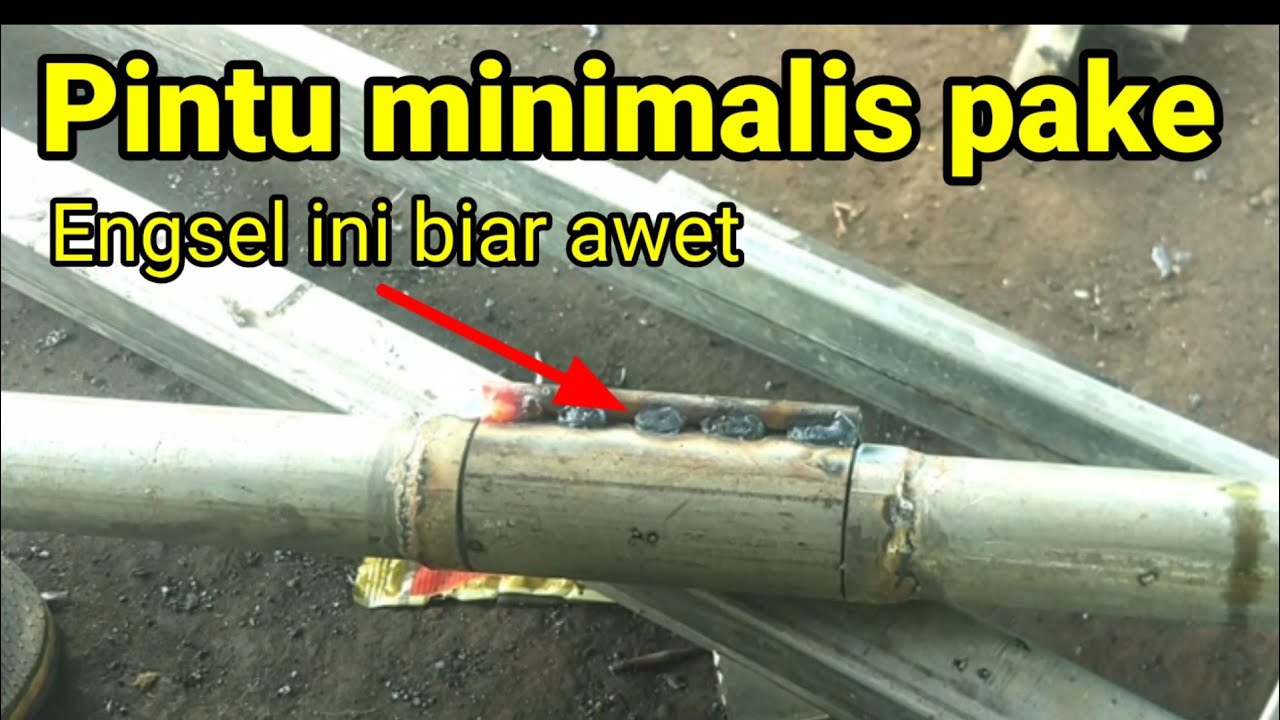 Cara Pasang Engsel Pintu Minimalis