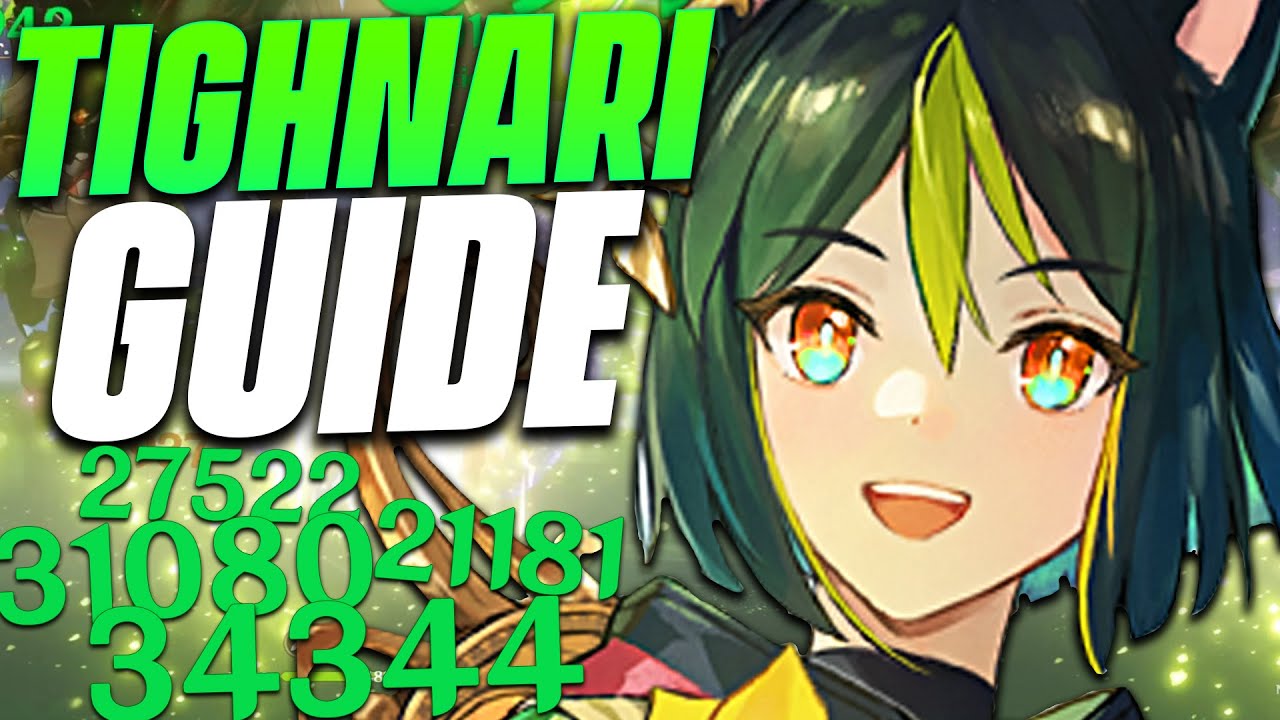 TIGHNARI, UN 5★ PUISSANT ! Guide ULTIME, Meilleur Build DPS et Showcase 7 TEAMS - Genshin Impact