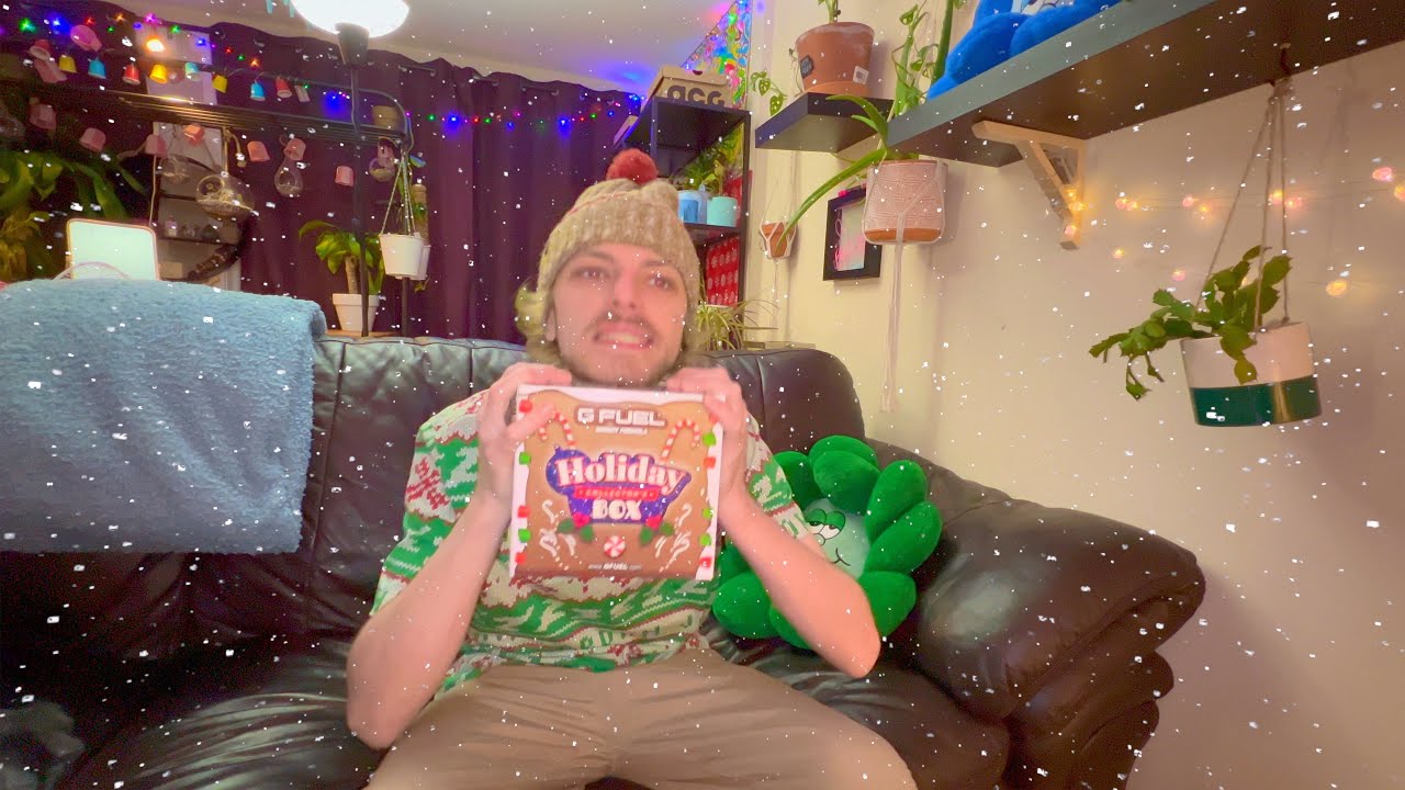 G-FUEL *UNBOXING* 'Holiday Collector's Box' + 'Blue Ice' Tub *REVIEW* Video (HOLIDAY SPECIAL)