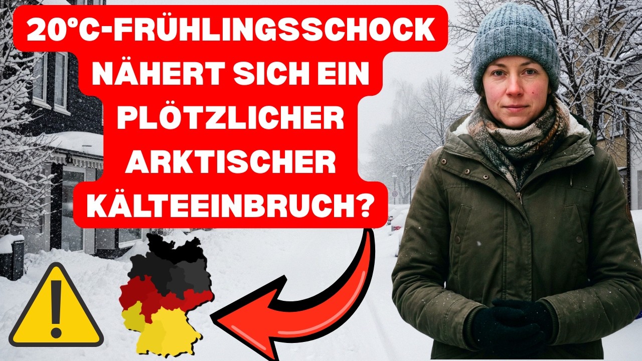 20°C-Frühlingsschock in Deutschland – Explodiert bald eine arktische Kältewelle?