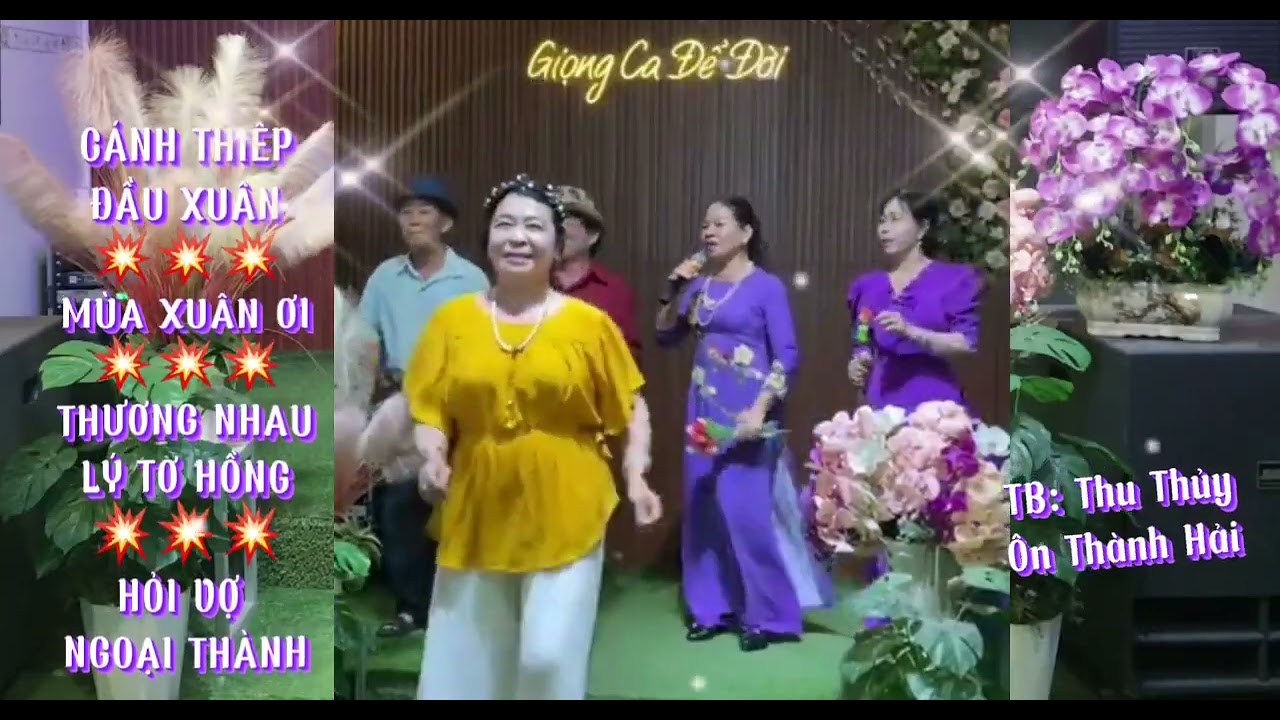 BH: Cánh Thiệp Đầu Xuân - Mùa Xuân ơi - Thương Nhau Lý Tơ Hồng - Hỏi Vợ Ngoại Thành.🎉🎉🎉