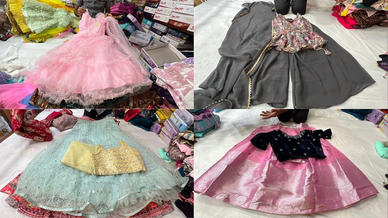 Chickpet Bangalore wholesale kids wear collection ||Single piece courier available
