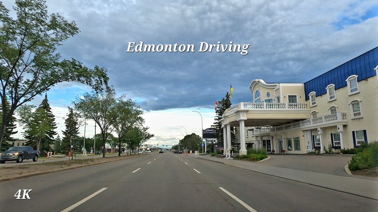 Driving - 118 Avenue - Kingsway - 97 Street (Canada Place), Edmonton, AB, Canada 🇨🇦
